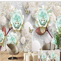 customised 3d wallpaper